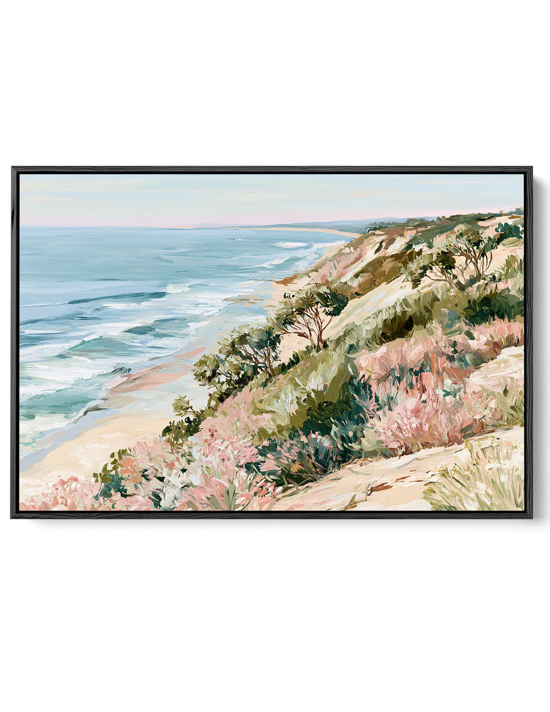 Untouched by Tide I IHeartStudio - Australian Contemporary Coastal Landscape Canvas Print