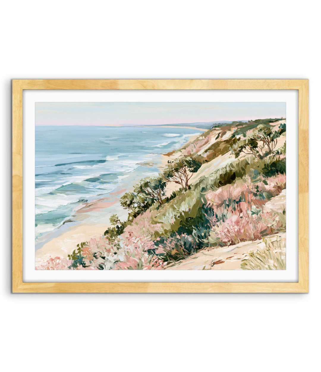 Untouched by Tide I IHeartStudio - Australian Contemporary Coastal Landscape Canvas Print
