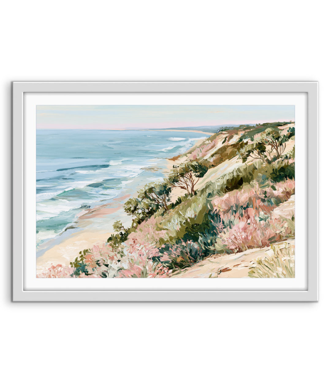 Untouched by Tide I IHeartStudio - Australian Contemporary Coastal Landscape Canvas Print