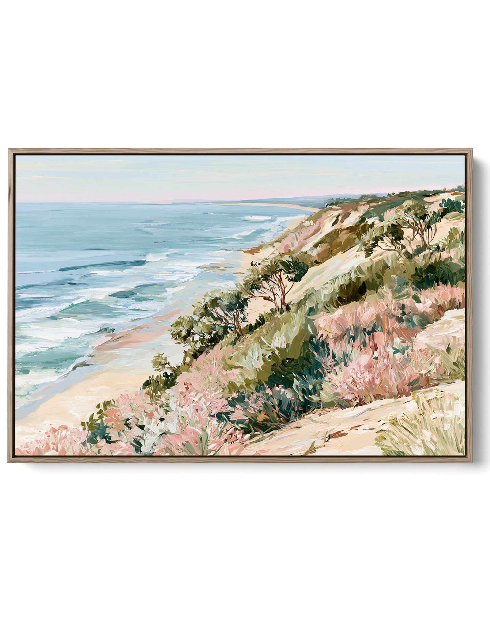 Untouched by Tide I IHeartStudio - Australian Contemporary Coastal Landscape Canvas Print