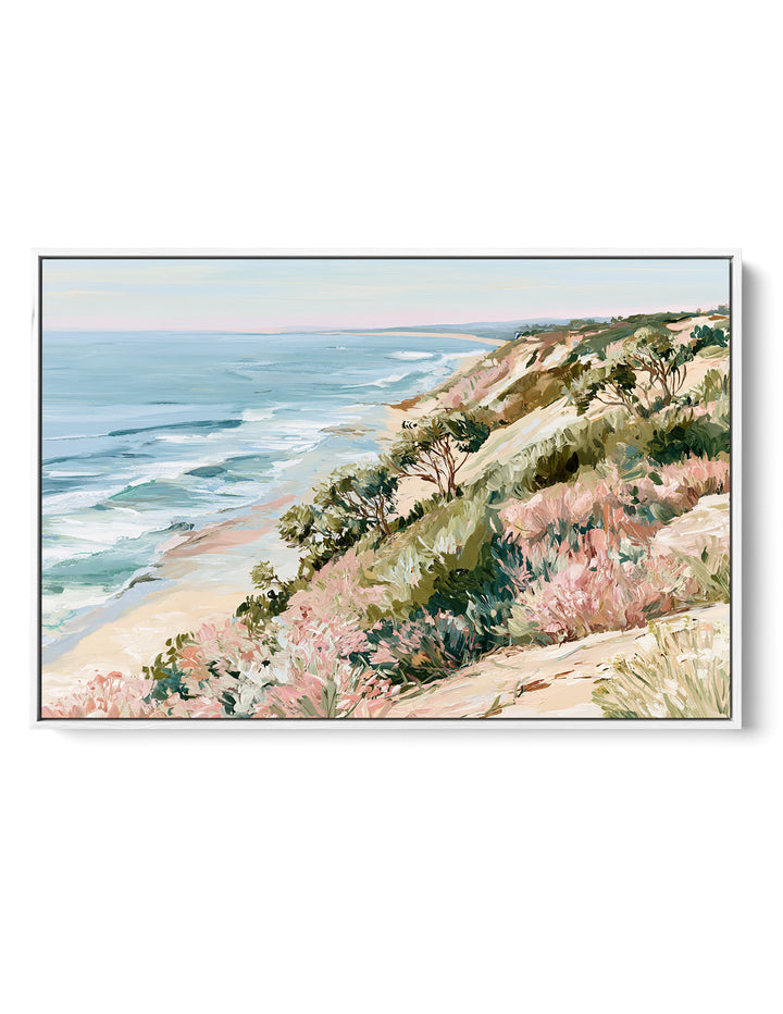 Untouched by Tide I IHeartStudio - Australian Contemporary Coastal Landscape Canvas Print
