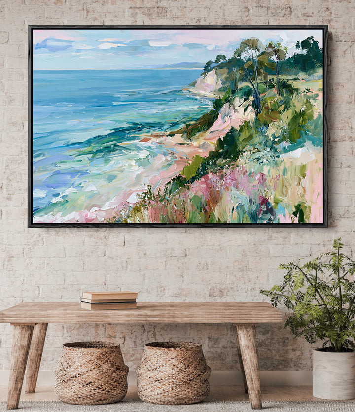 Untouched by Tide II IHeartStudio - Australian Contemporary Coastal Landscape Canvas Print