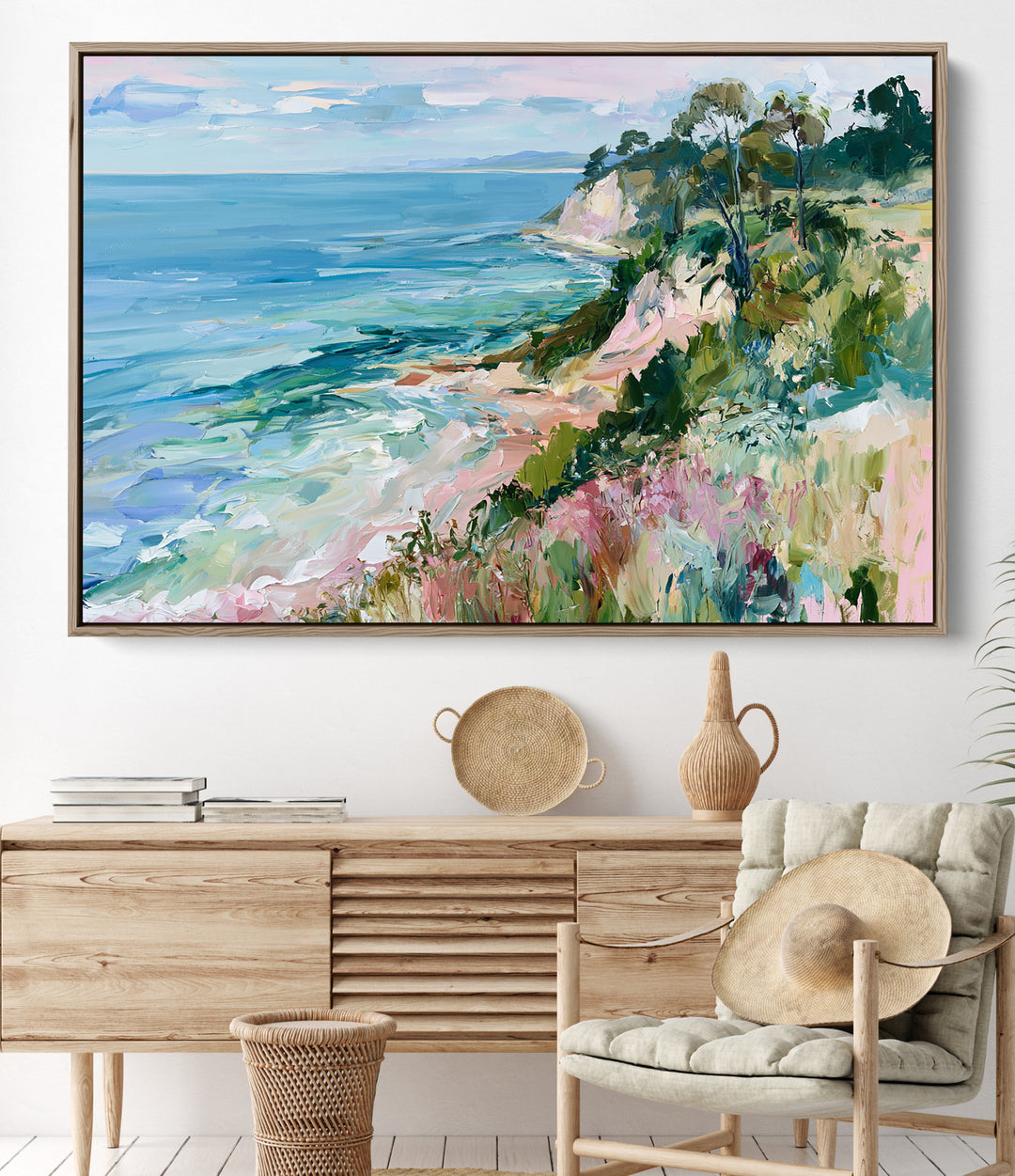 Untouched by Tide II IHeartStudio - Australian Contemporary Coastal Landscape Canvas Print