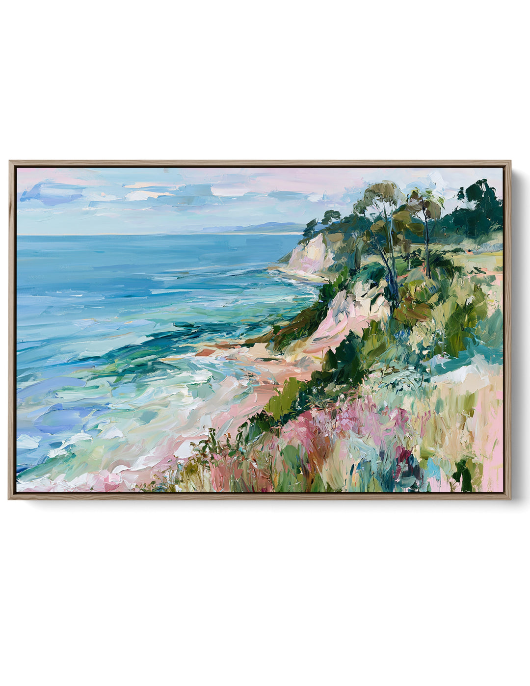 Untouched by Tide II IHeartStudio - Australian Contemporary Coastal Landscape Canvas Print