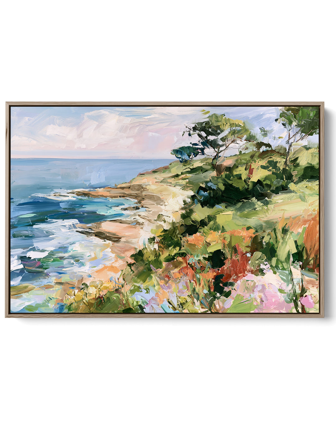 Untouched by Tide III IHeartStudio - Australian Contemporary Coastal Landscape Canvas Print