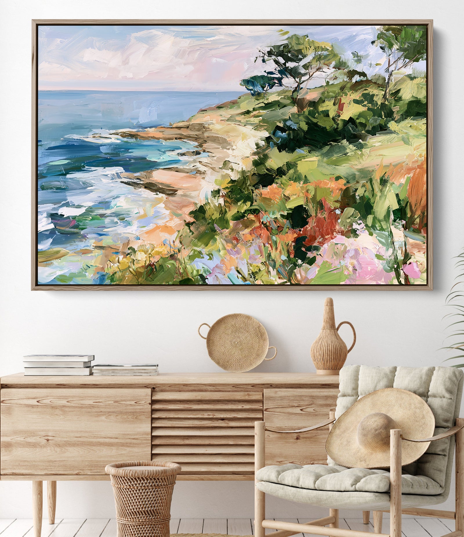 Untouched by Tide III IHeartStudio - Australian Contemporary Coastal Landscape Canvas Print