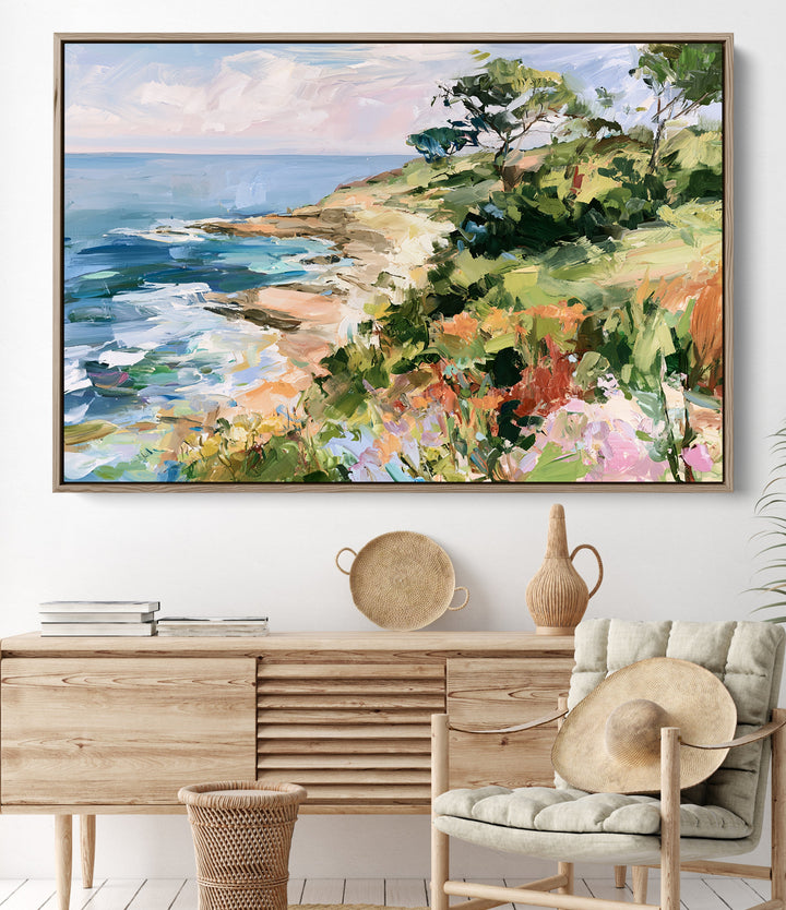 Untouched by Tide III IHeartStudio - Australian Contemporary Coastal Landscape Canvas Print