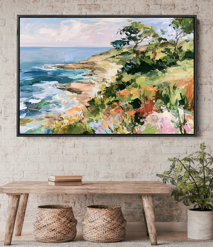 Untouched by Tide III IHeartStudio - Australian Contemporary Coastal Landscape Canvas Print