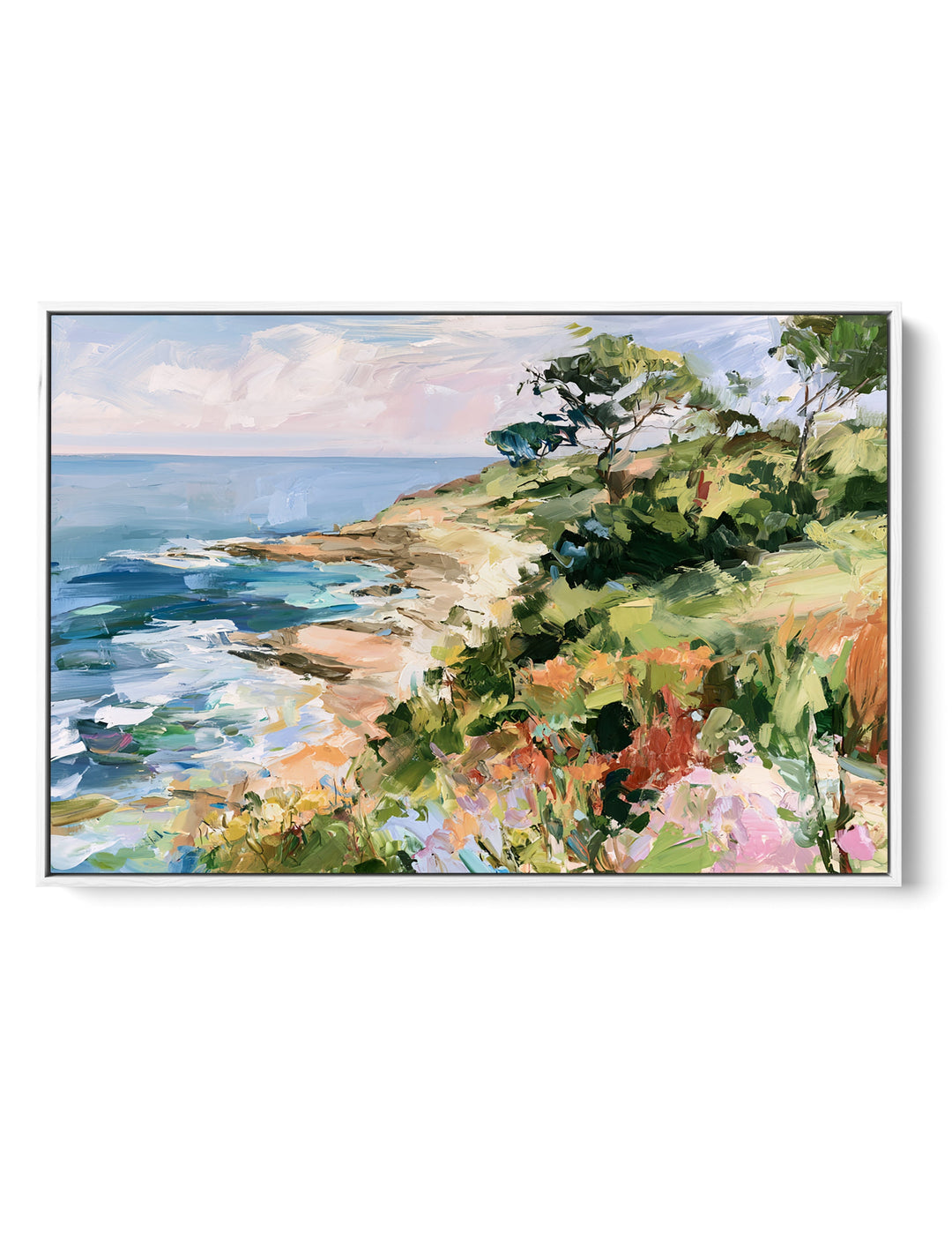 Untouched by Tide III IHeartStudio - Australian Contemporary Coastal Landscape Canvas Print
