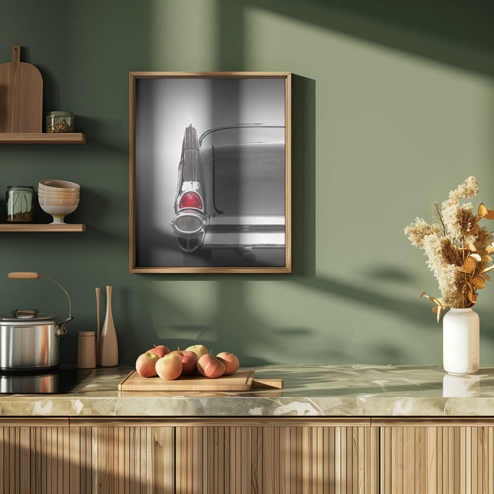 US classic car 1957 Bel Air - Stretched Canvas, Poster or Fine Art Print I Heart Wall Art