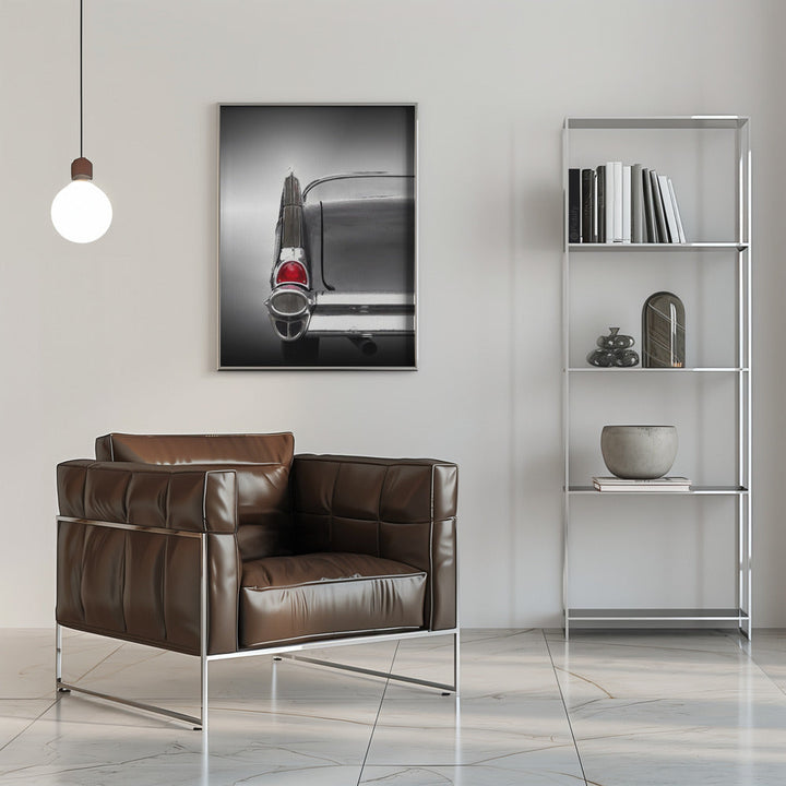 US classic car 1957 Bel Air - Stretched Canvas, Poster or Fine Art Print I Heart Wall Art