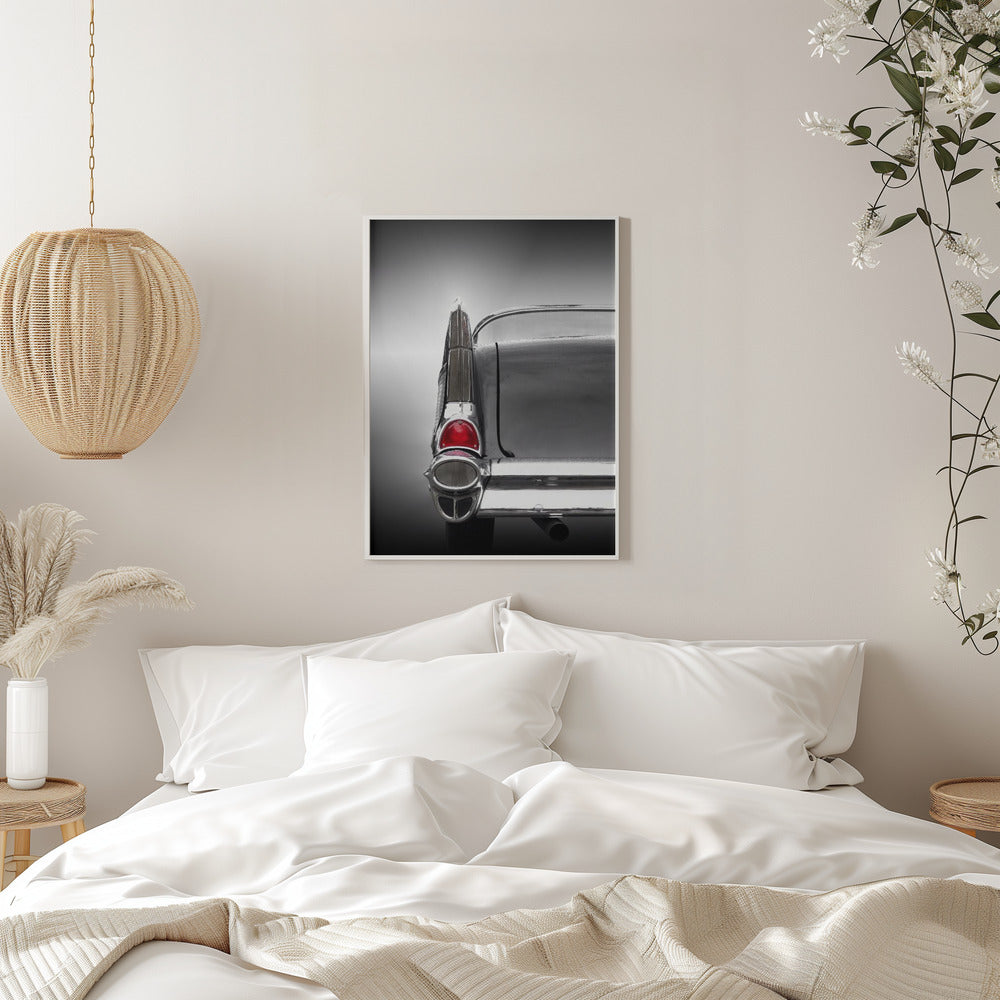 US classic car 1957 Bel Air - Stretched Canvas, Poster or Fine Art Print I Heart Wall Art