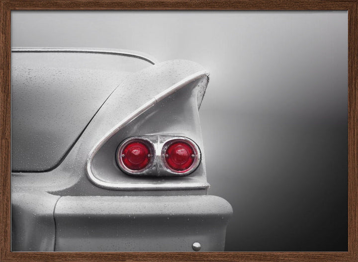 US classic car 1958 Bel Air - Stretched Canvas, Poster or Fine Art Print I Heart Wall Art