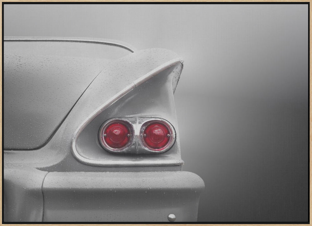 US classic car 1958 Bel Air - Stretched Canvas, Poster or Fine Art Print I Heart Wall Art