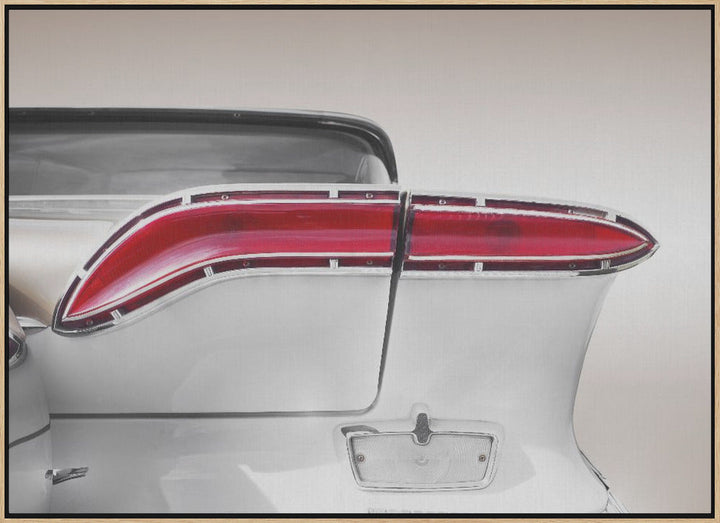 US classic car 1958 taillight abstract - Stretched Canvas, Poster or Fine Art Print I Heart Wall Art