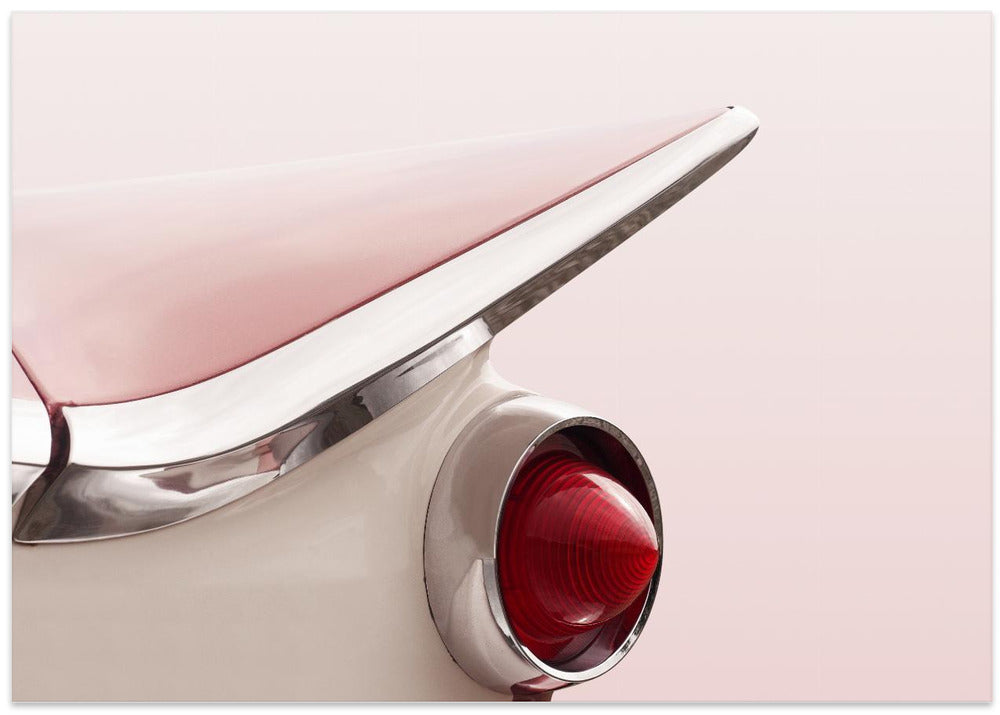 US classic car 1959 Electra tail fin abstract - Stretched Canvas, Poster or Fine Art Print I Heart Wall Art