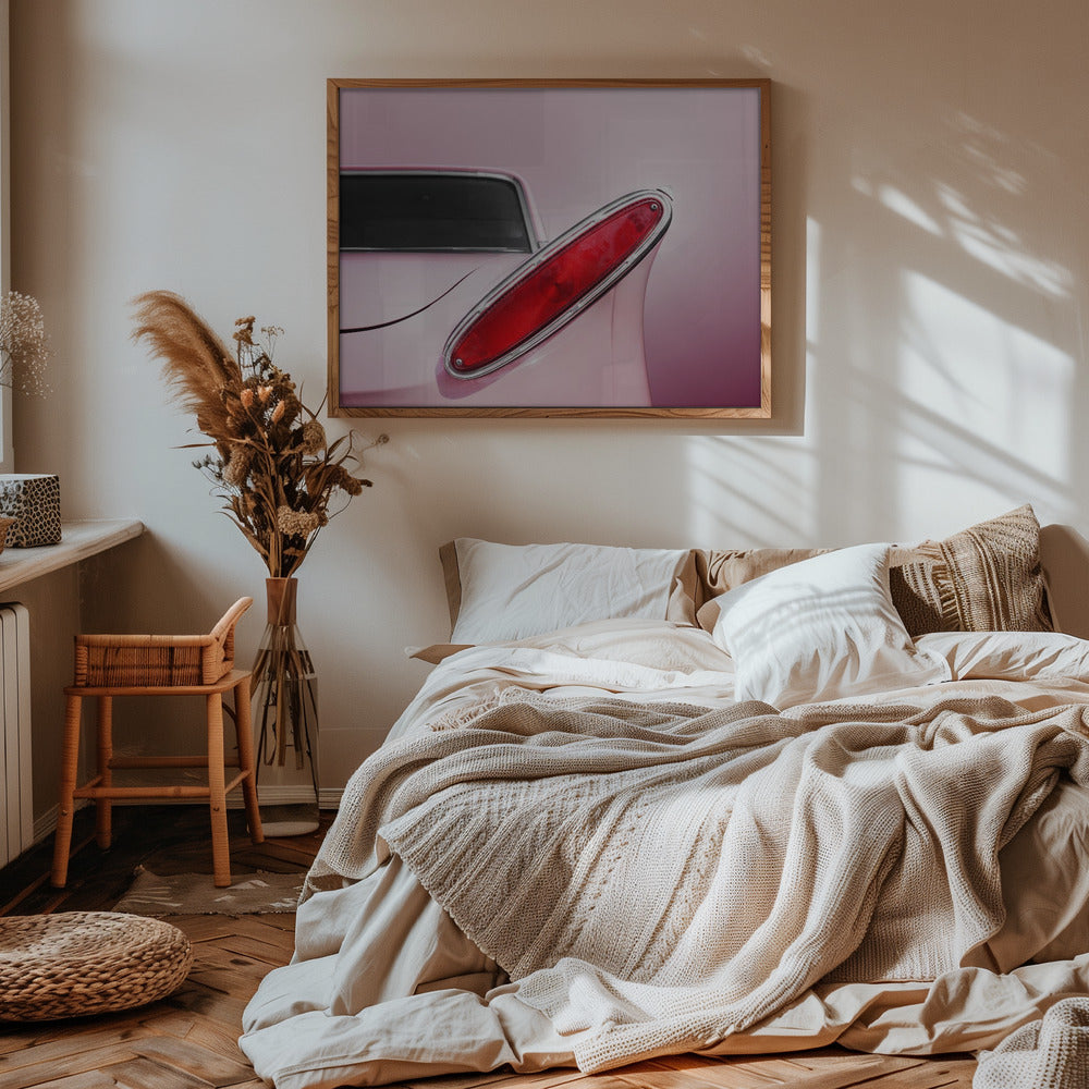 US classic car 1961 Comet tail fin abstract - Stretched Canvas, Poster or Fine Art Print I Heart Wall Art