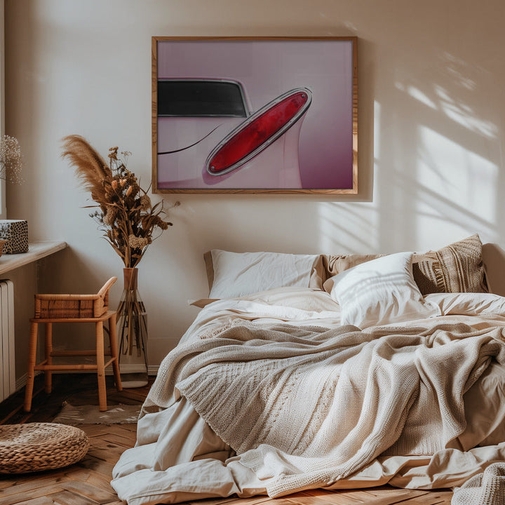 US classic car 1961 Comet tail fin abstract - Stretched Canvas, Poster or Fine Art Print I Heart Wall Art