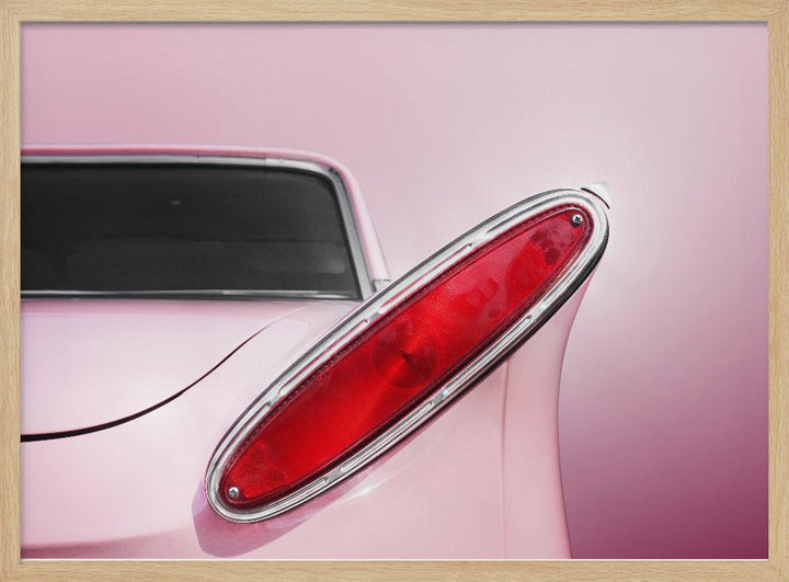 US classic car 1961 Comet tail fin abstract - Stretched Canvas, Poster or Fine Art Print I Heart Wall Art