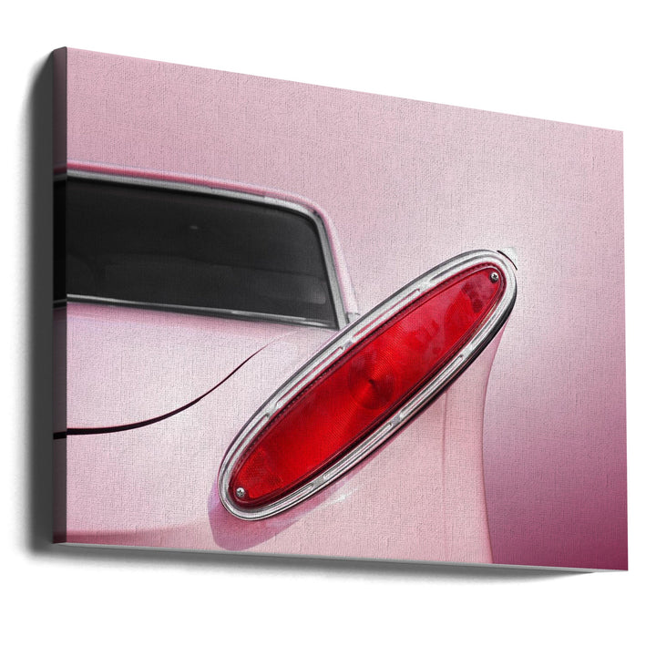 US classic car 1961 Comet tail fin abstract - Stretched Canvas, Poster or Fine Art Print I Heart Wall Art