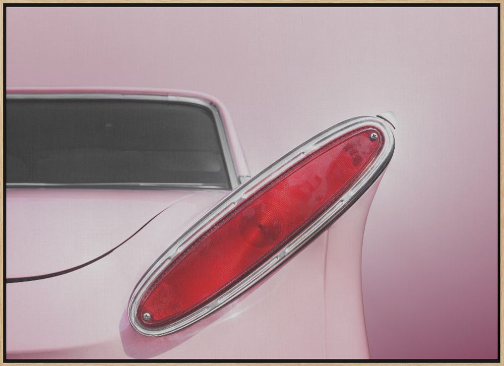 US classic car 1961 Comet tail fin abstract - Stretched Canvas, Poster or Fine Art Print I Heart Wall Art