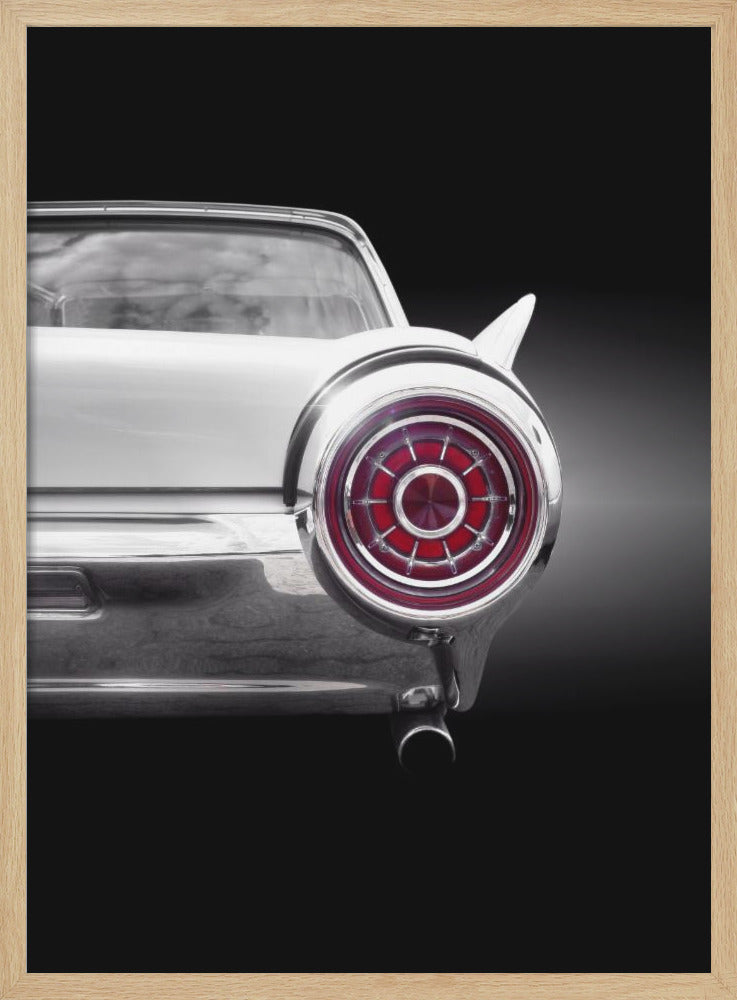 US classic car 1963 Thunderbird Coupe - Stretched Canvas, Poster or Fine Art Print I Heart Wall Art