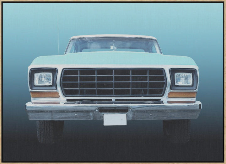 US classic car F150 Pickup truck 1978 - Stretched Canvas, Poster or Fine Art Print I Heart Wall Art