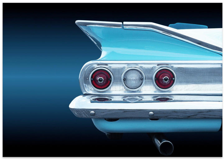 US classic car impala convertible 1960 - Stretched Canvas, Poster or Fine Art Print I Heart Wall Art