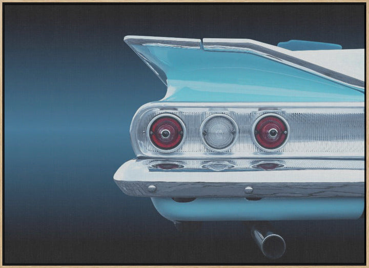 US classic car impala convertible 1960 - Stretched Canvas, Poster or Fine Art Print I Heart Wall Art