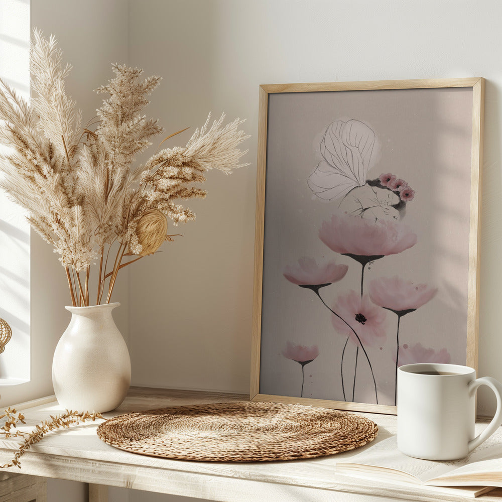 VALENTINA - Stretched Canvas, Poster or Fine Art Print I Heart Wall Art