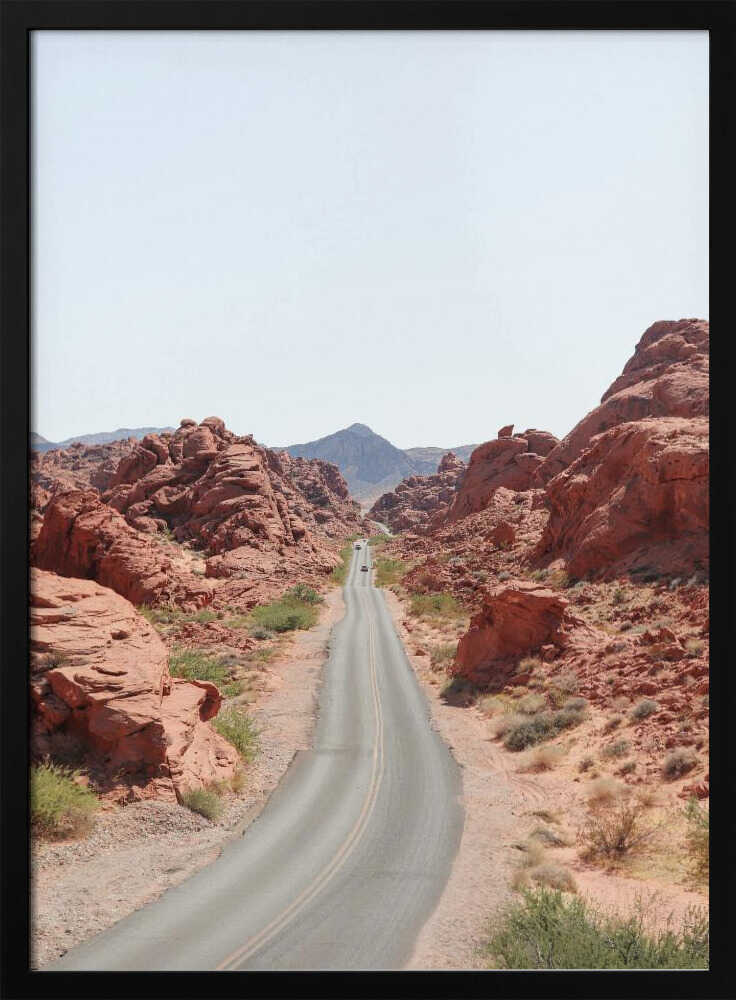 Valley of Fire - Stretched Canvas, Poster or Fine Art Print - I Heart Wall Art - Poster Print, Canvas Print or Framed Art Print