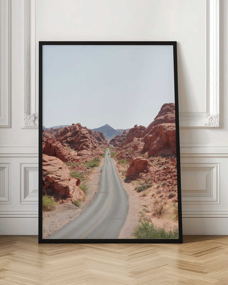 Valley of Fire - Stretched Canvas, Poster or Fine Art Print - I Heart Wall Art - Poster Print, Canvas Print or Framed Art Print