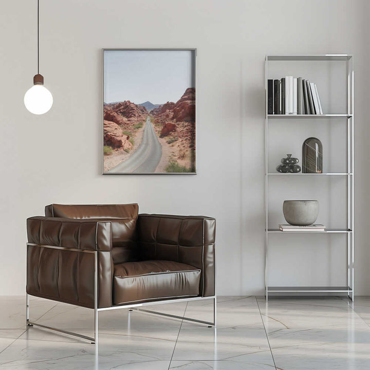 Valley of Fire - Stretched Canvas, Poster or Fine Art Print - I Heart Wall Art - Poster Print, Canvas Print or Framed Art Print