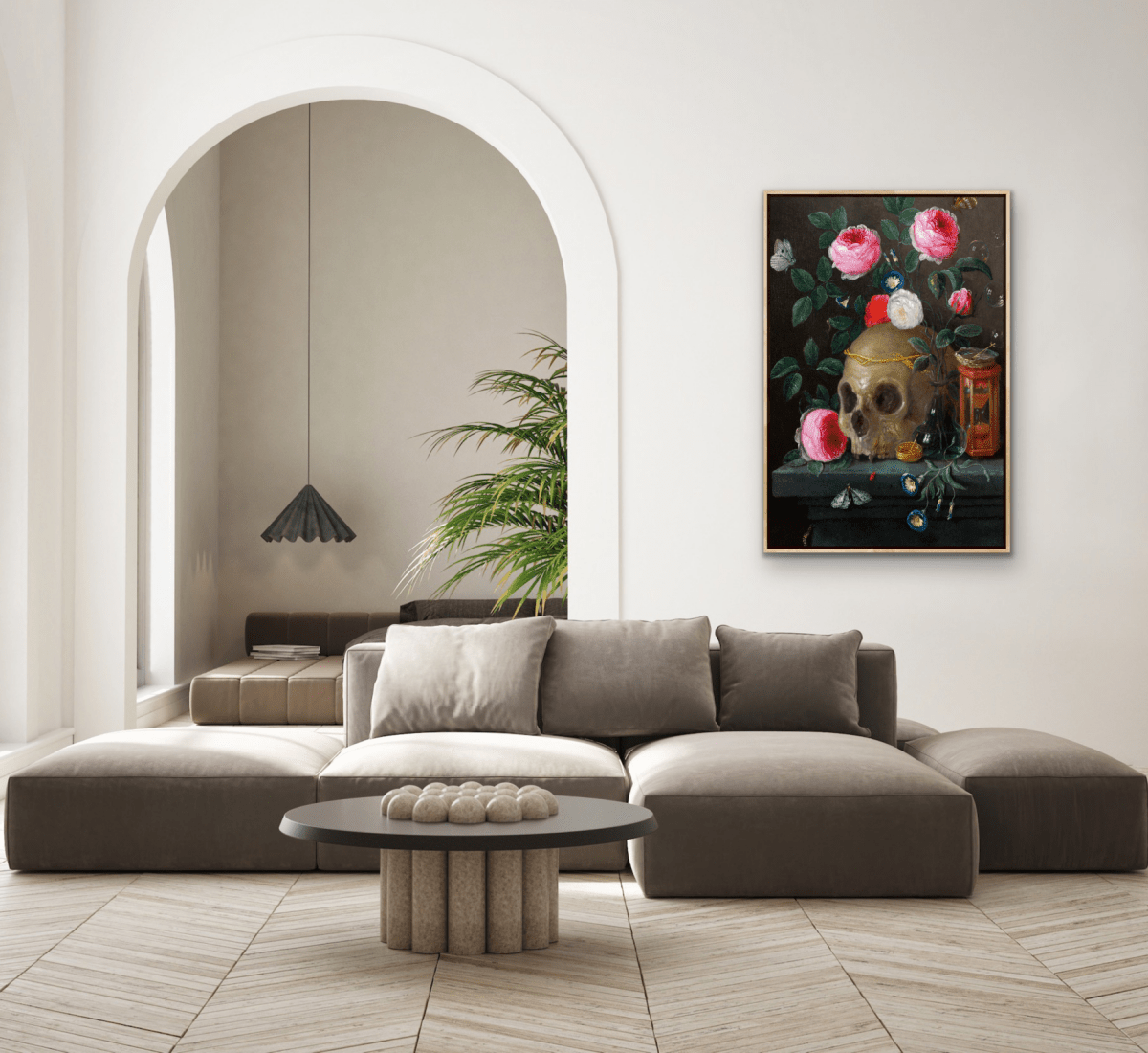 Vanita's Still Life (1665–1670) by Jan Van Kessel - Stretched Canvas or Fine Art Print - I Heart Wall Art - Poster Print, Canvas Print or Framed Art Print