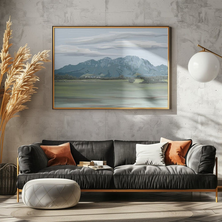 &amp;039;Veiled In Shadows, Rooted In Vines&amp;039;, Stellenbosch, South Africa - Stretched Canvas, Poster or Fine Art Print - I Heart Wall Art - Poster Print, Canvas Print or Framed Art Print