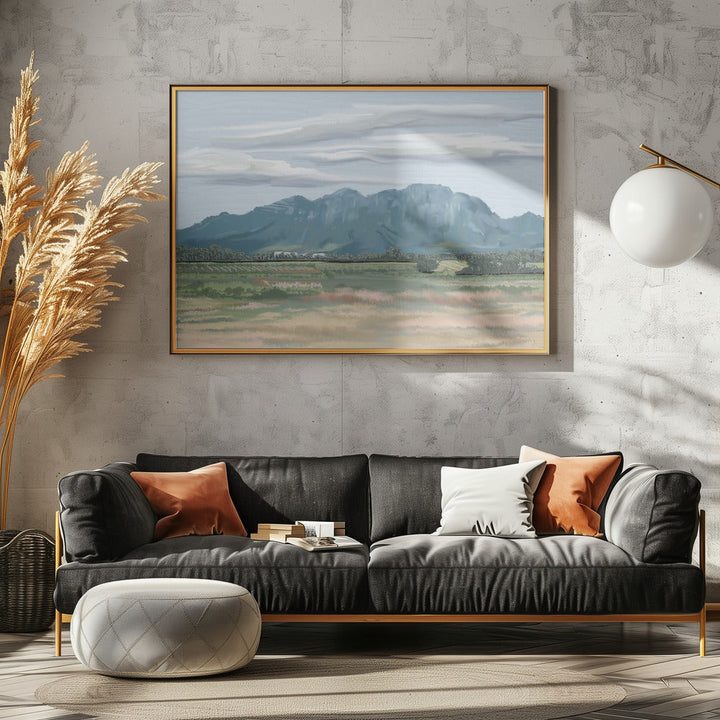 Veiled In Shadows, Rooted In Vines, Stellenbosch, South Africa - Stretched Canvas, Poster or Fine Art Print I Heart Wall Art