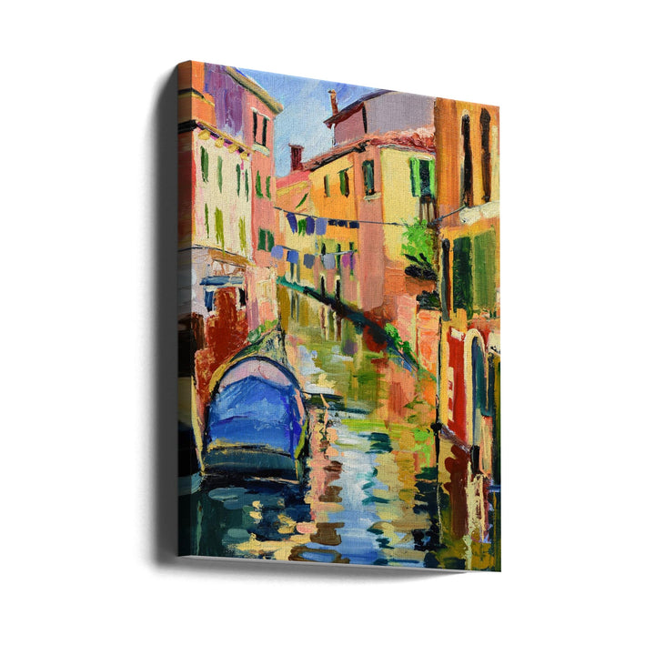 Venetian Reflections - Stretched Canvas, Poster or Fine Art Print I Heart Wall Art