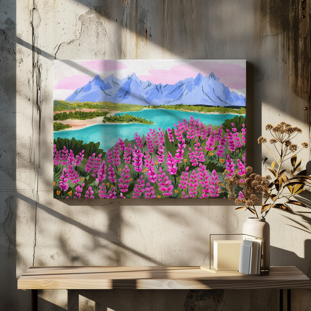 Vestrahorn - Stretched Canvas, Poster or Fine Art Print I Heart Wall Art
