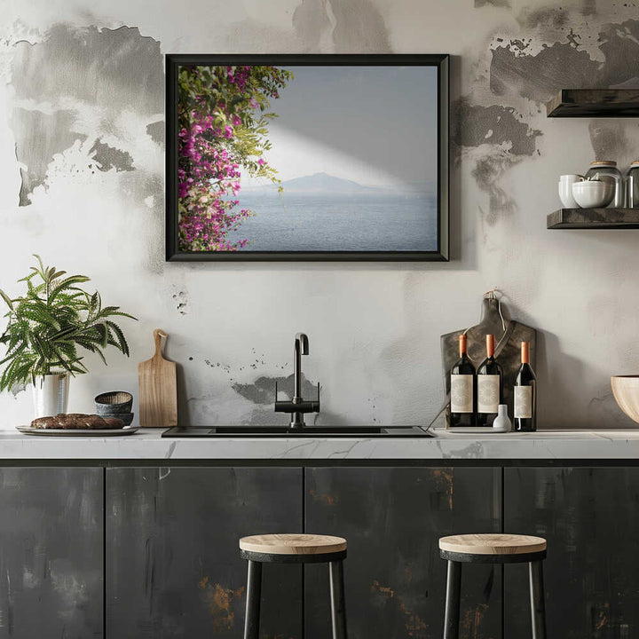 Vesuvius Landscape - Stretched Canvas, Poster or Fine Art Print - I Heart Wall Art - Poster Print, Canvas Print or Framed Art Print