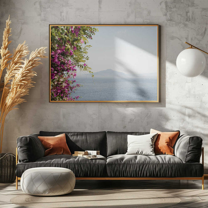 Vesuvius Landscape - Stretched Canvas, Poster or Fine Art Print - I Heart Wall Art - Poster Print, Canvas Print or Framed Art Print