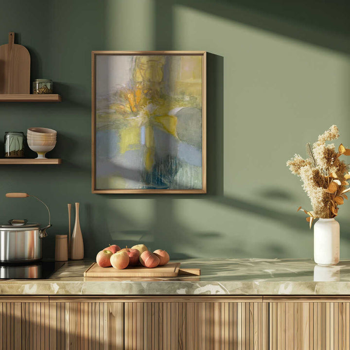 Vibrant Abstract Flow - Stretched Canvas Poster or Fine Art Print