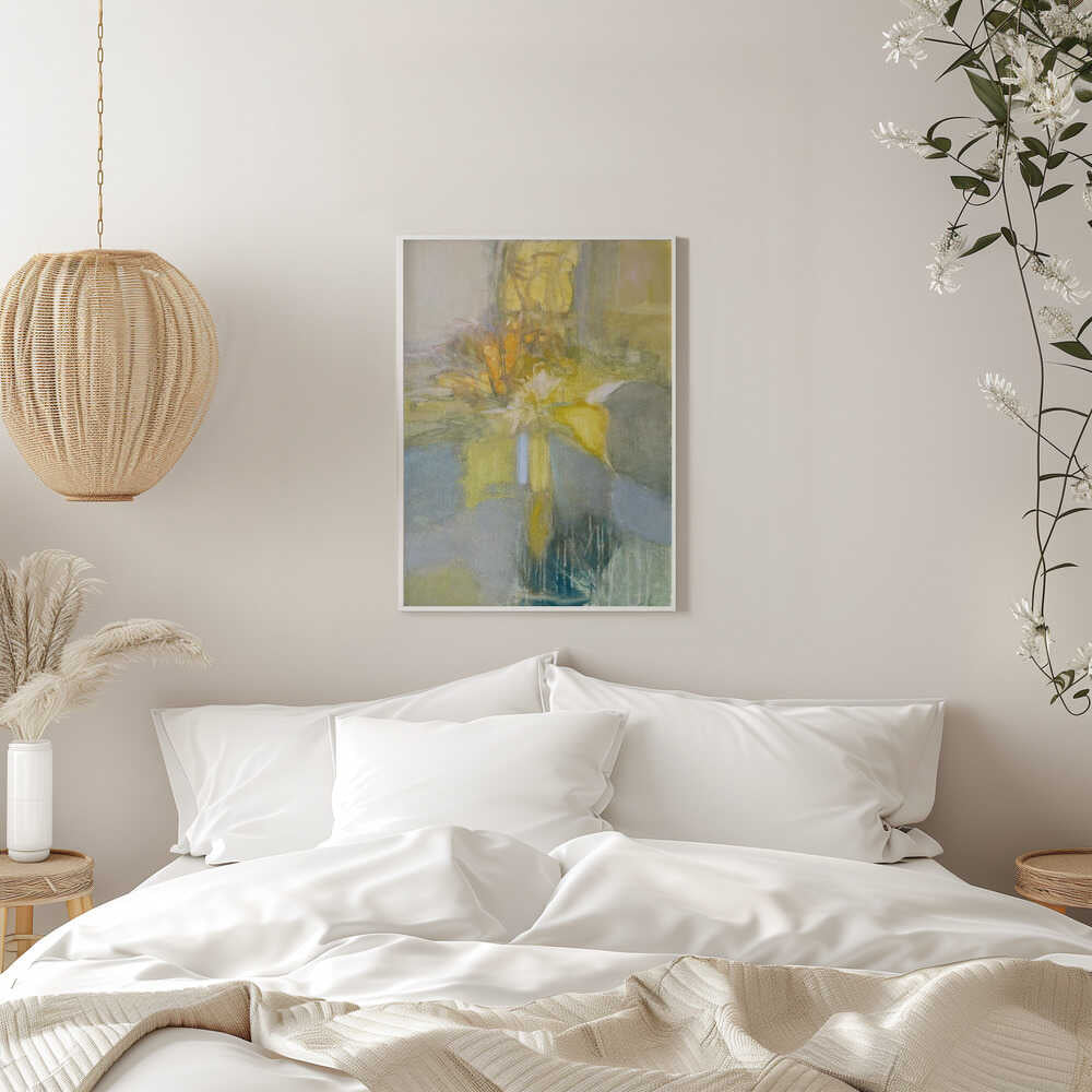 Vibrant Abstract Flow - Stretched Canvas Poster or Fine Art Print