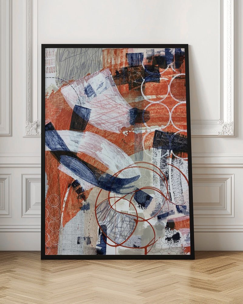 Vibrant Chaos - Stretched Canvas, Poster or Fine Art Print - I Heart Wall Art - Poster Print, Canvas Print or Framed Art Print