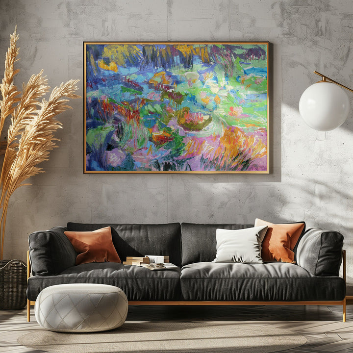 Vibrant Dreamscape - Stretched Canvas, Poster or Fine Art Print I Heart Wall Art