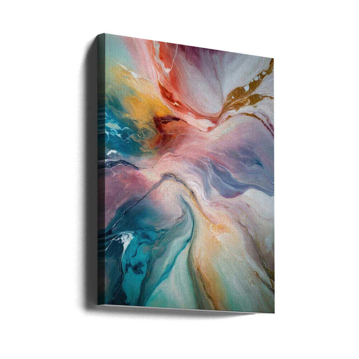 Vibrant Ethereal Flow - Stretched Canvas, Poster or Fine Art Print - I Heart Wall Art - Poster Print, Canvas Print or Framed Art Print