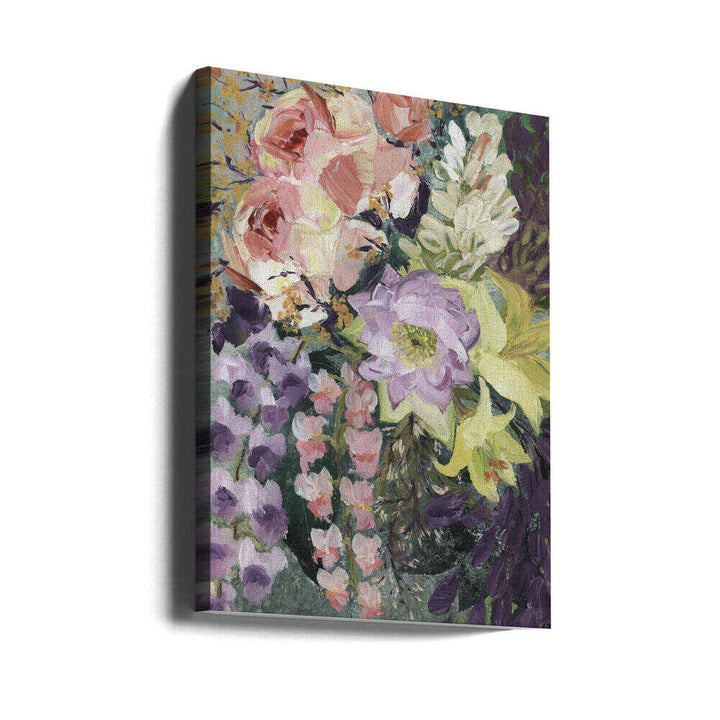 Vibrant Floral Bouquet - Stretched Canvas, Poster or Fine Art Print - I Heart Wall Art - Poster Print, Canvas Print or Framed Art Print