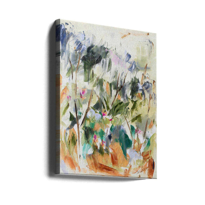 Vibrant Garden Abstract - Stretched Canvas, Poster or Fine Art Print by Angela Hawkey - I Heart Wall Art - Poster Print, Canvas Print or Framed Art Print