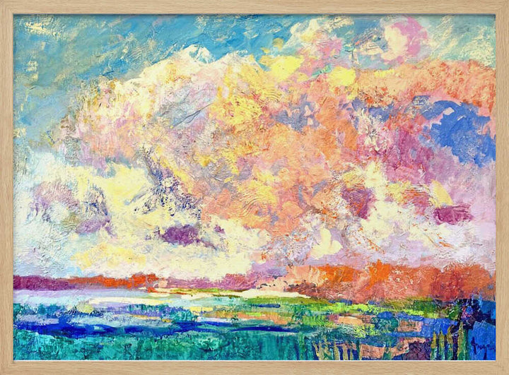 Vibrant Horizon - Stretched Canvas, Poster or Fine Art Print - I Heart Wall Art - Poster Print, Canvas Print or Framed Art Print