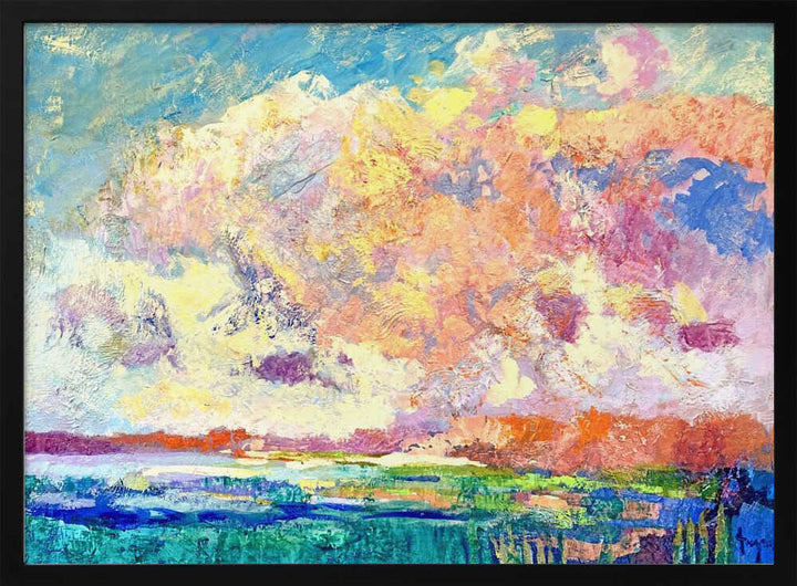 Vibrant Horizon - Stretched Canvas, Poster or Fine Art Print - I Heart Wall Art - Poster Print, Canvas Print or Framed Art Print