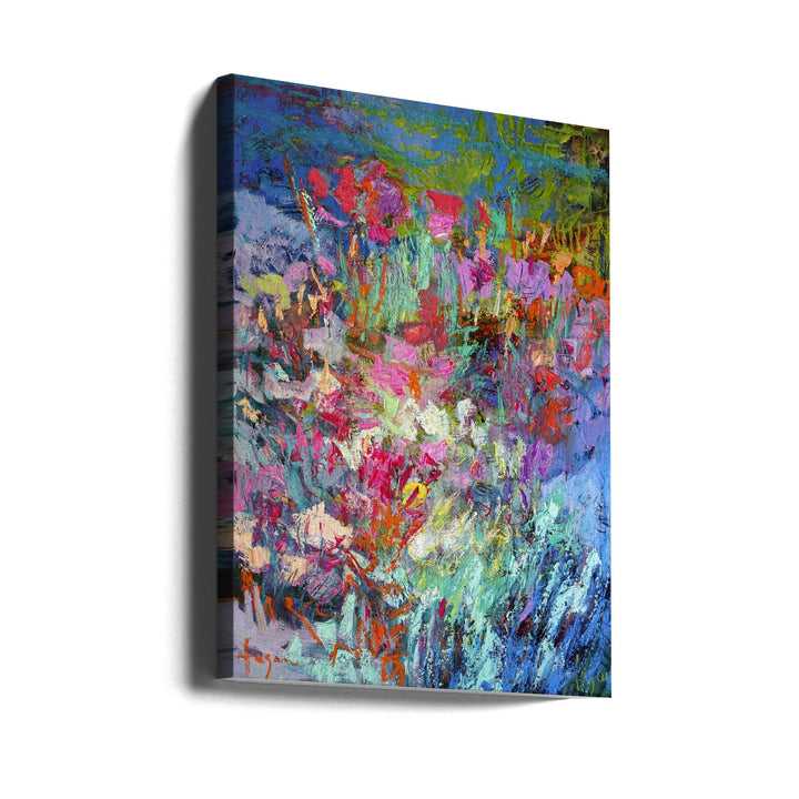 Vibrant Impressions - Stretched Canvas, Poster or Fine Art Print I Heart Wall Art